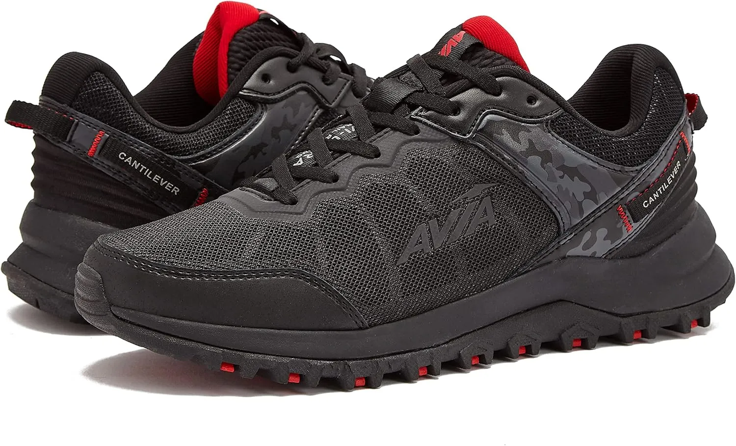 Avia Ultra Mens Trail Running Shoes, Lightweight Breathable Mesh Sneakers for Men