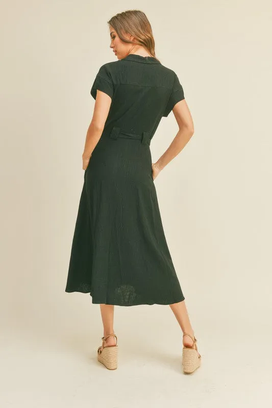 Classic Button Down Dress