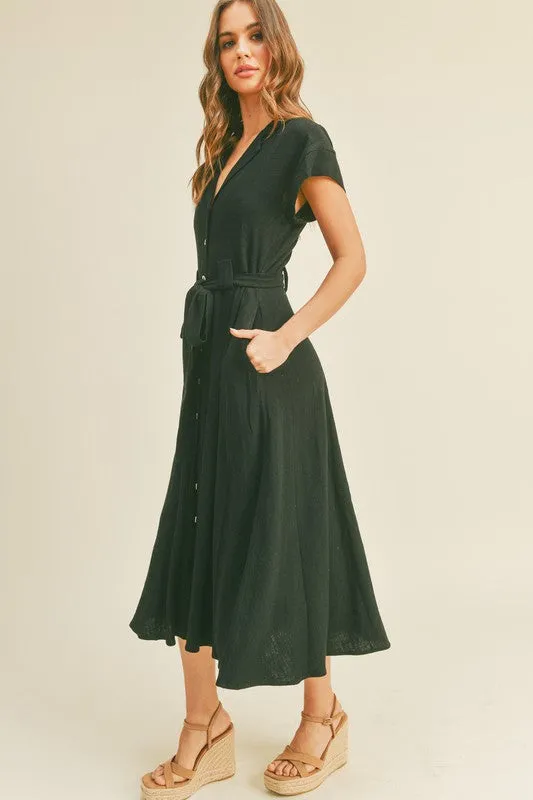 Classic Button Down Dress