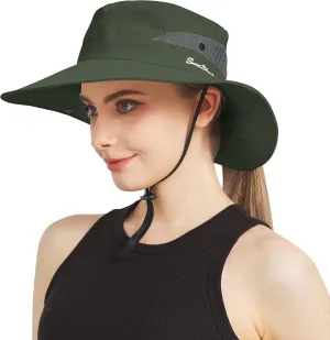 NPJY Sun Hats for Women Men 3?? Wide Brim UPF 50  Fishing Beach Bucket Hats